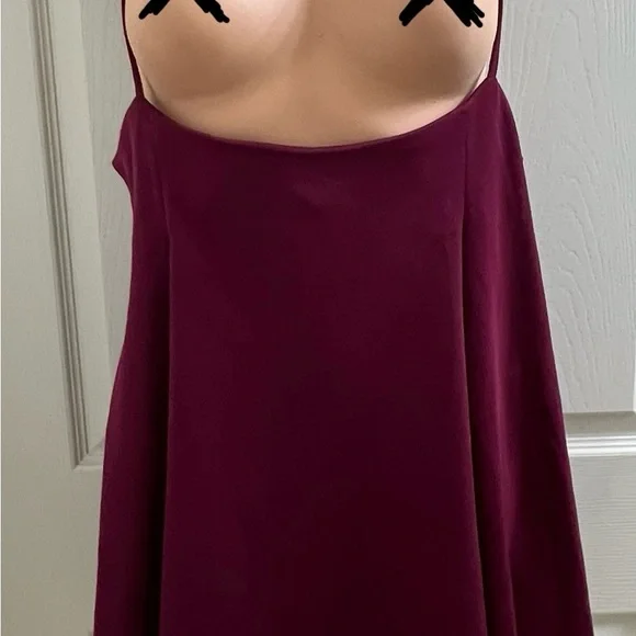 Burgundy Skirt - Picture 4 of 6